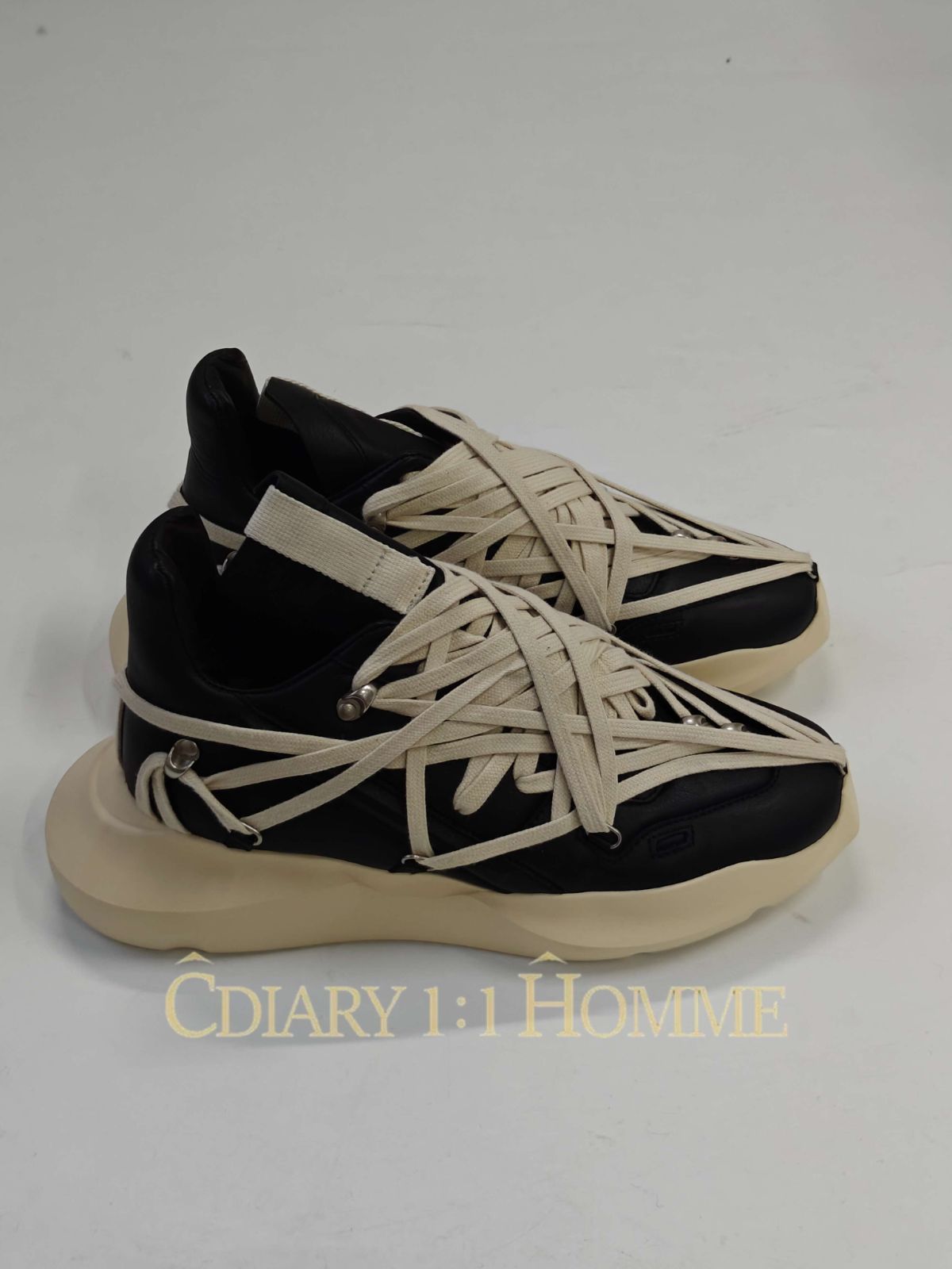Rick Owens Drkshdw abstract sneakers