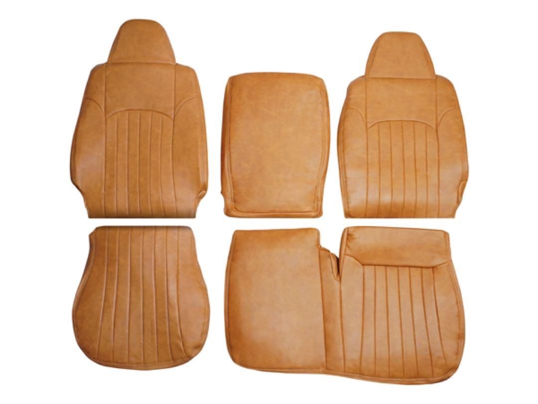 ハイエース 200系 2004 H16 .8 - DX用 標準車 ワイド車 シートカバー 1列目 フロント ブラウンレザー カスタム ドレスアップ カーパーツ 内装 座席カバー 車用品