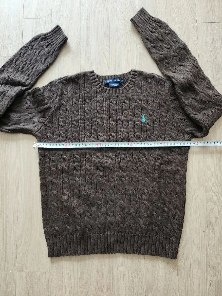 ポロラルフローレン ケーブルニット