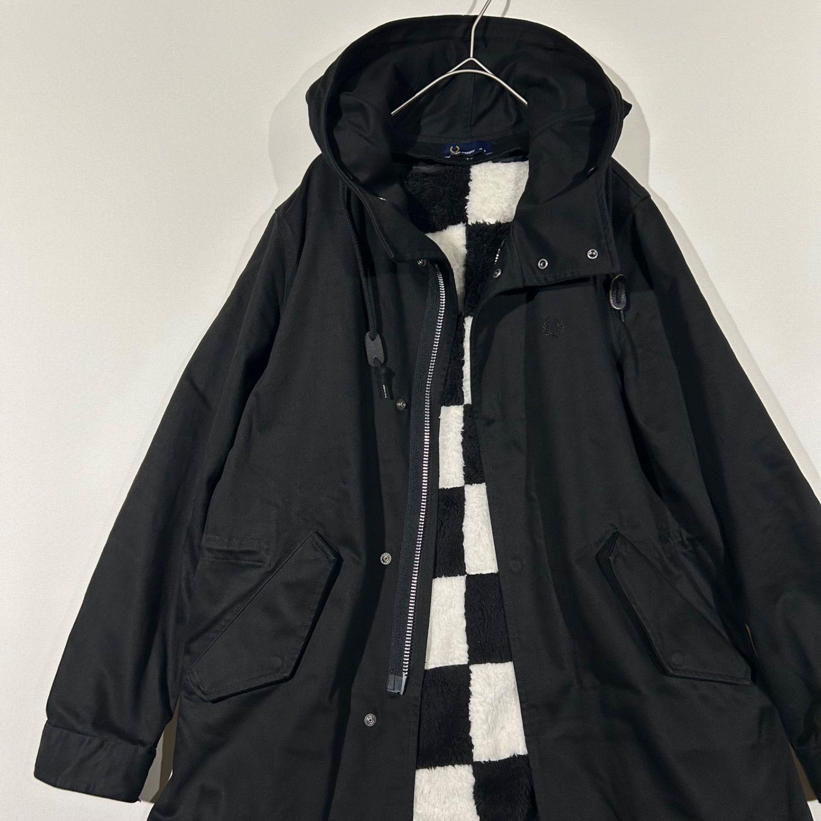 フレッドペリー FRED PERRY モッズコート ブロックチェック