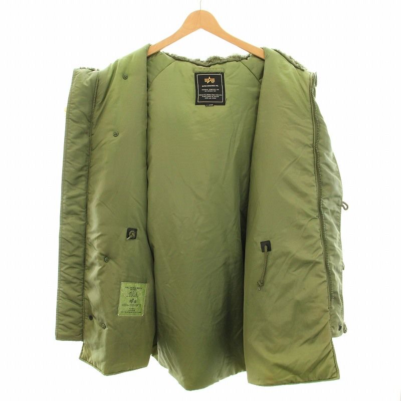 Alpha Industries ミリタリージャケット X-Large カーキ Alpha
