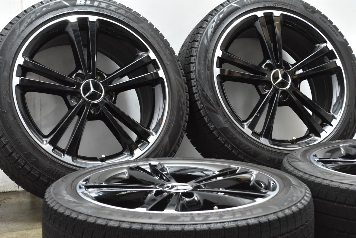メルセデス ベンツ W177 Aクラス 純正 18in 7.5J 49 PCD112 ブリヂストン ブリザック VRX3 225 45R18 品番 A1774011300 可