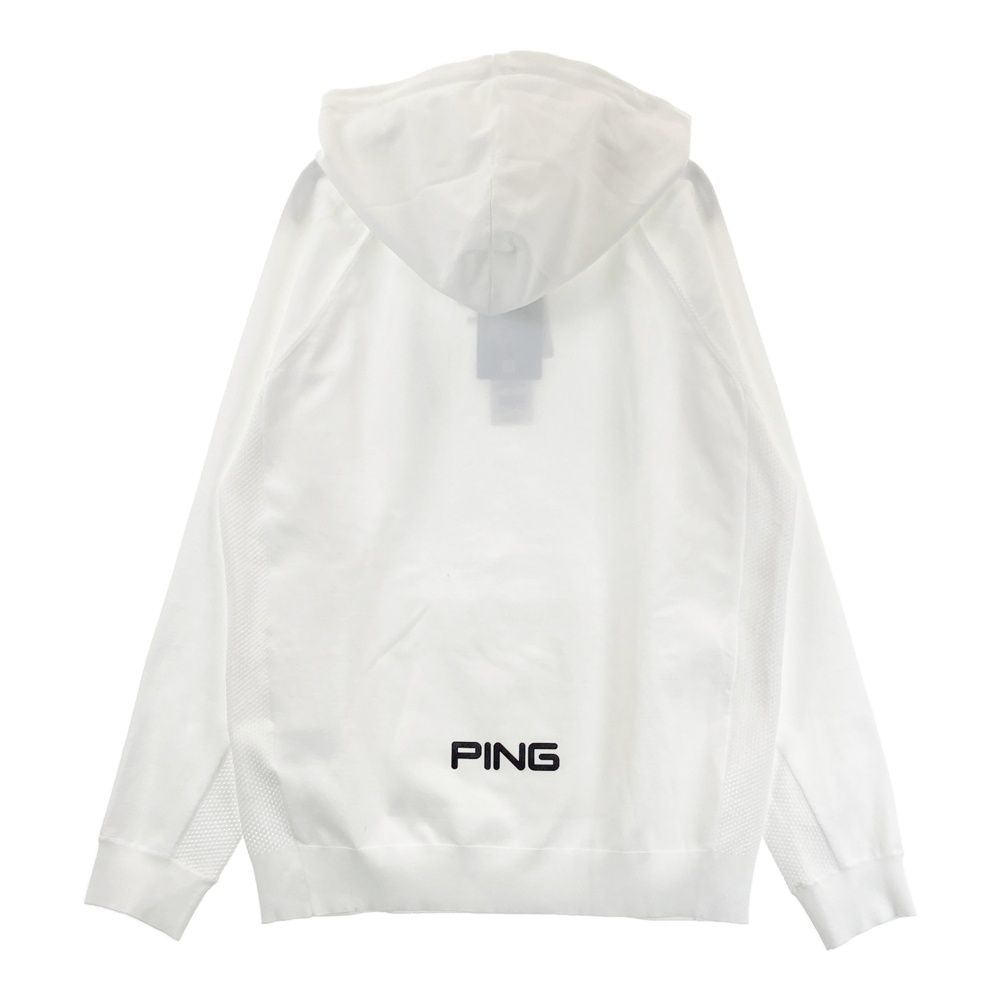 サイズ LL PING ピン ニットパーカー メッシュ ホワイト系 240101536228 ゴルフウェア メンズ ストスト