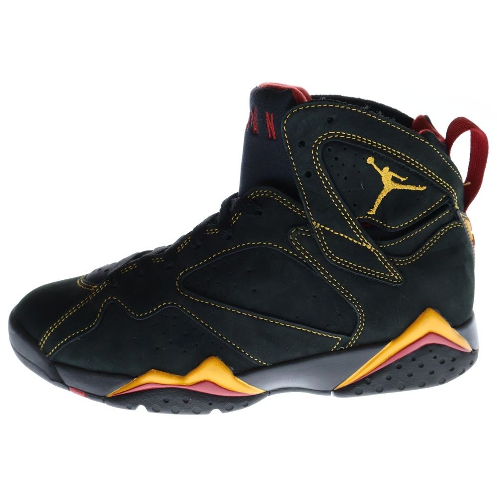 Size 12 - Jordan 7 Retro Citrus Black Yellow Red Suede
