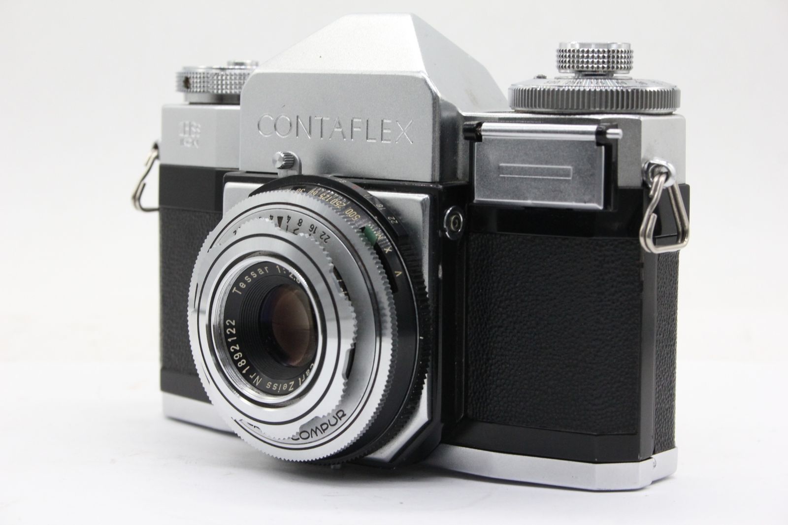 訳あり品】 ツァイスイコン Zeiss Ikon Contaflex Carl Zeiss Tessar 45mm F2.8 カメラ v2042 -  メルカリ