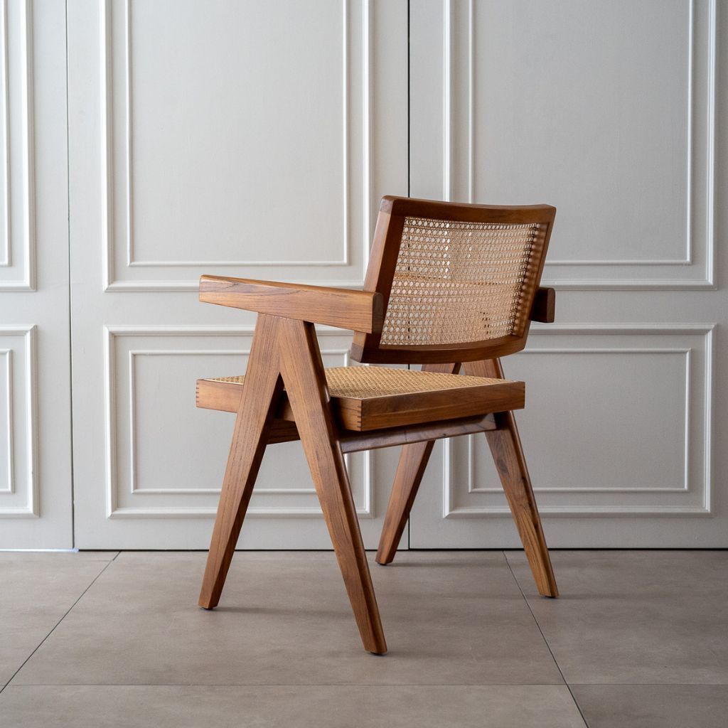Outlet】V-leg Office Chair PH28 Teak /【アウトレット】 Vレッグ