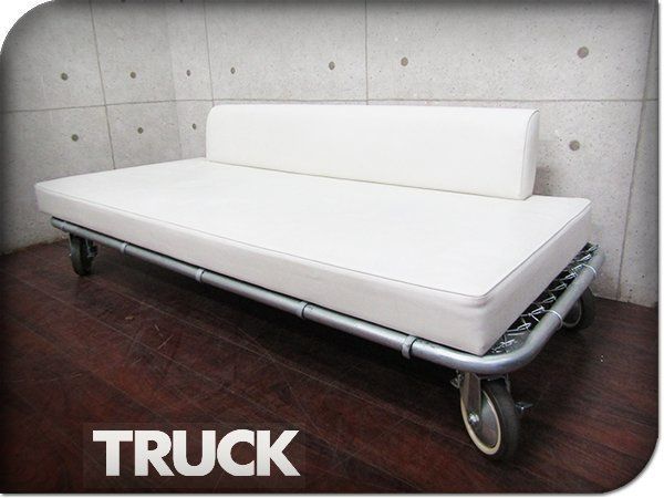TRUCK FURNITURE/トラックファニチャー キャスターソファ キャスター付 