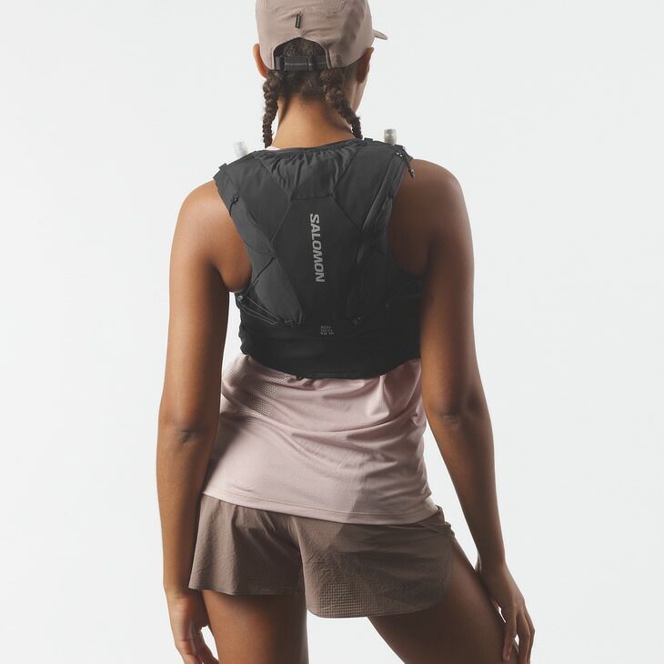 サロモン レディース ランニングベスト フラスク付 SALOMON ADV