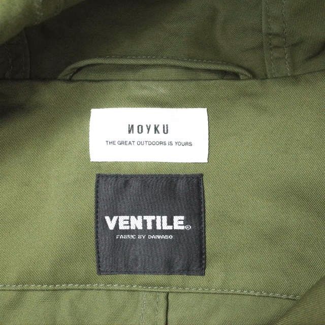NOYKU ノイク 日本製 VENTILE WEAPON MOUNTAIN PARKA ベンタイル