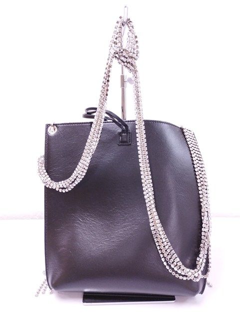 V992 [人気] GCDS ジーシーディーエス ショルダーバッグ ブラック  