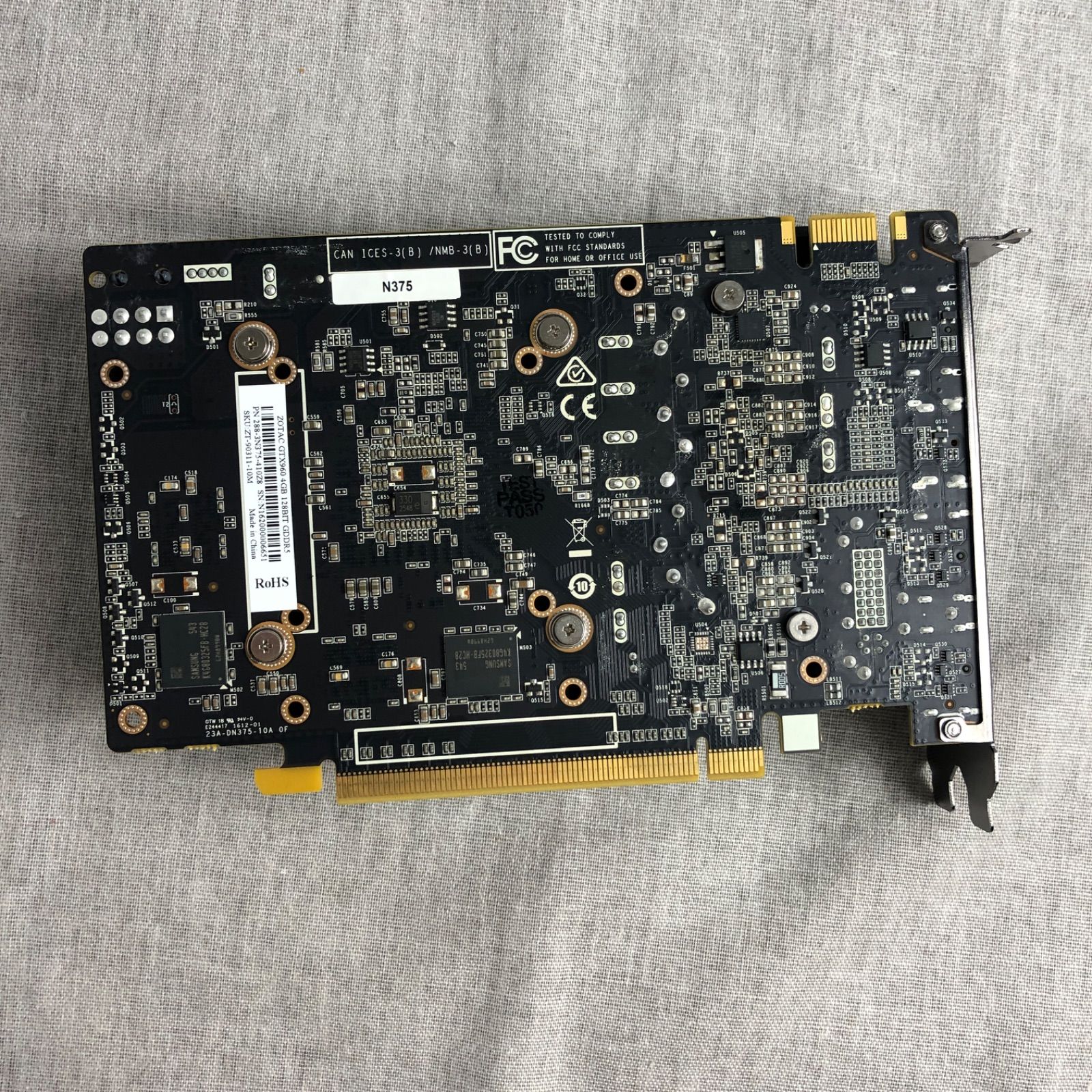 グラフィックボード ZOTAC GTX 960 4GB「132」 - グラフィックボード