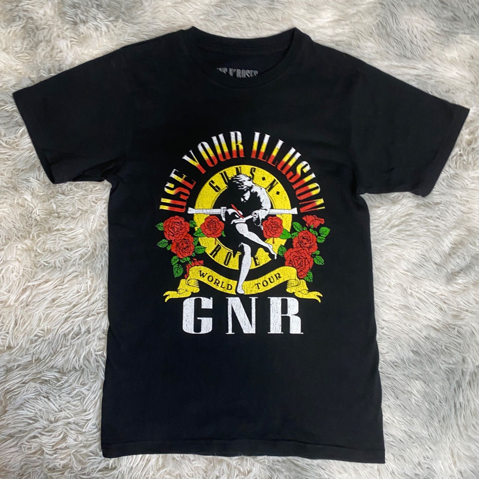 ガンズアンドローゼズ GUNSNROSES バンドT バンT Sサイズ メンズ