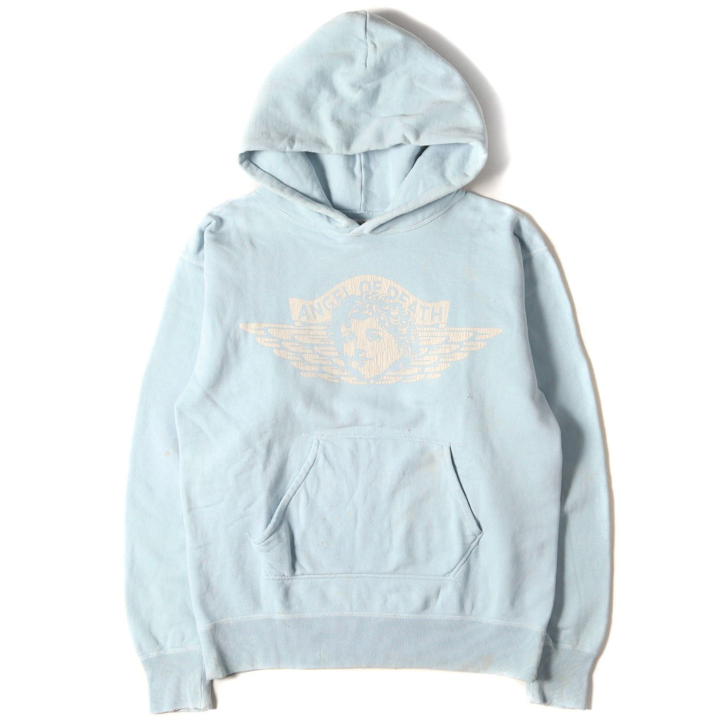 美品 SAINT MICHAEL セントマイケル パーカー ヴィンテージ加工 ビッグ 