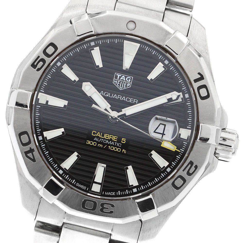タグホイヤーTAG HEUERアクアレーサー キャリバー5 デイトメンズ保証書付 楽天市場】タグ ホイヤー TAG HEUER アクアレーサー