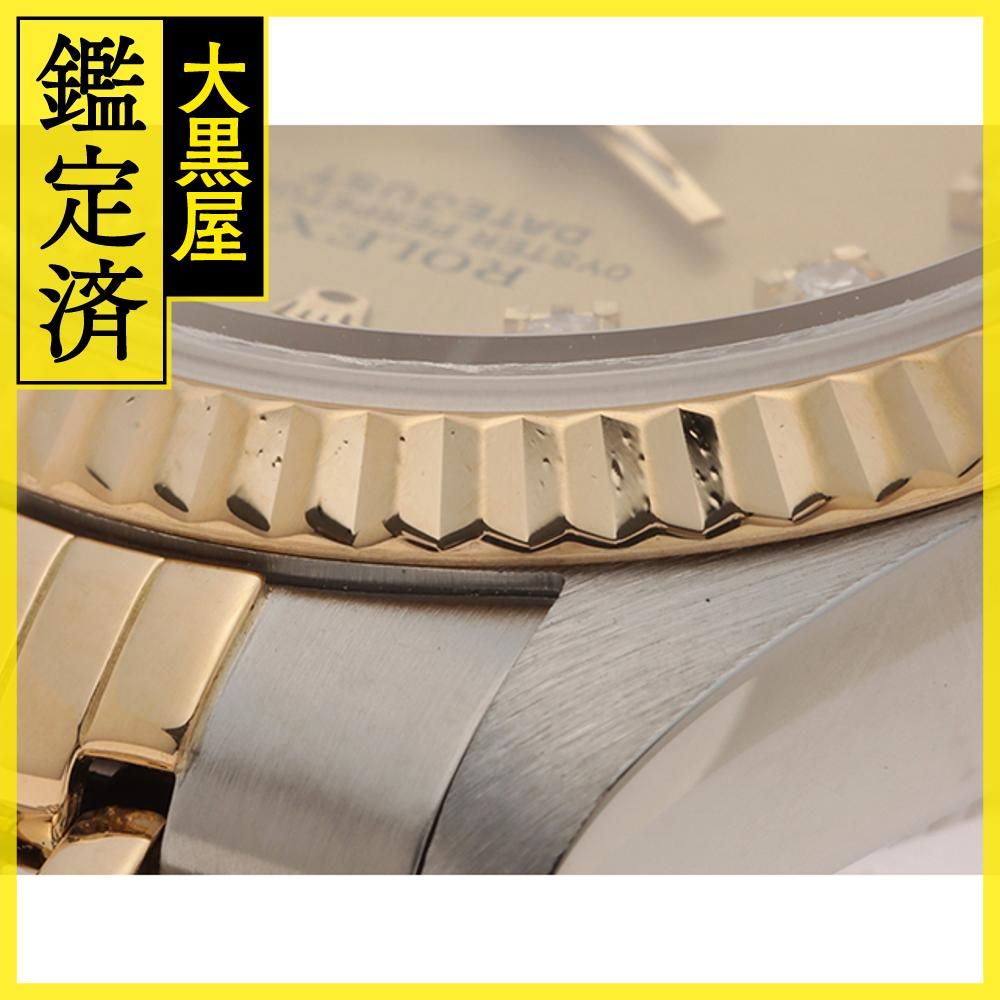 ROLEX ロレックス デイトジャスト 69173G シャンパン10PD文字盤 ...