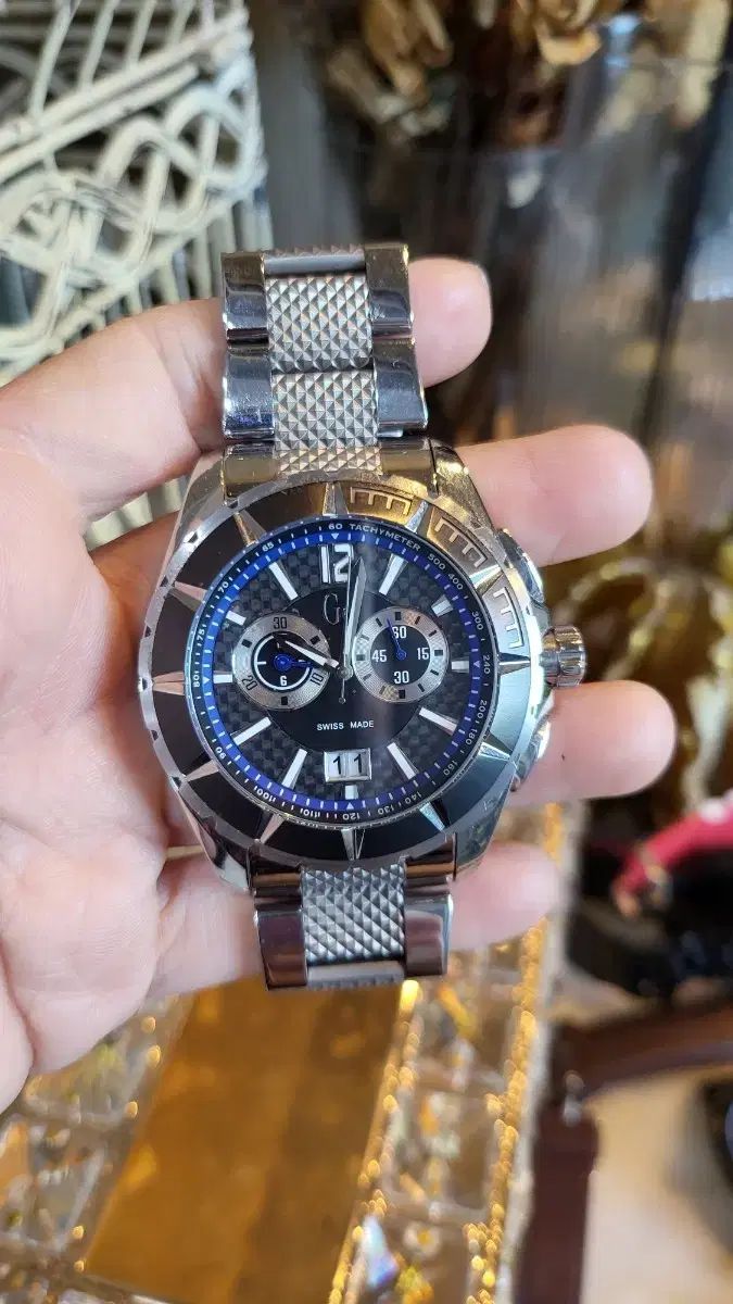 GC メタル 時計 ブルーポイント ジムの