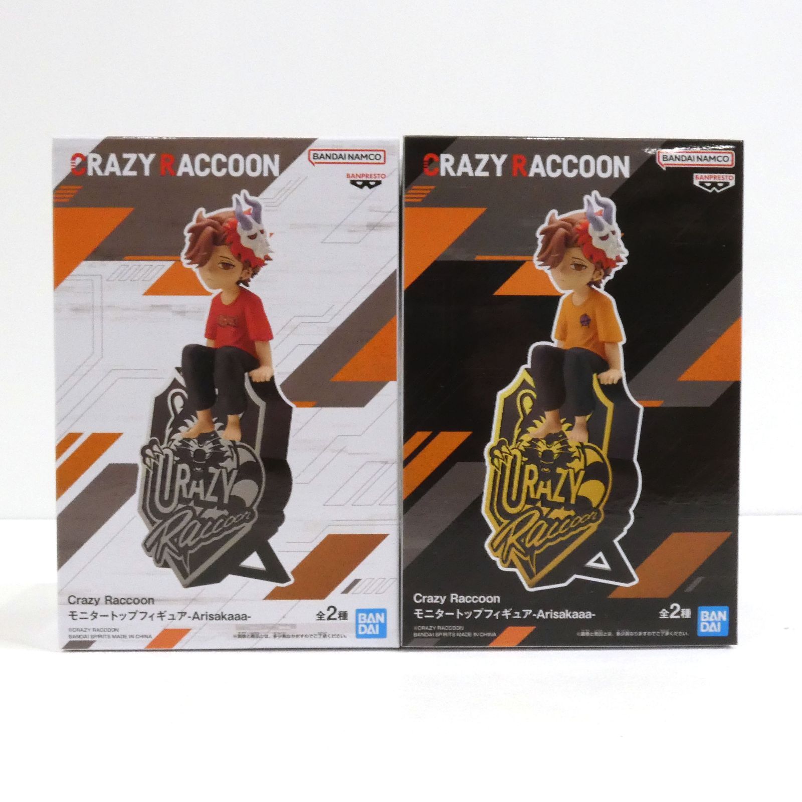 小牧店】未開封 Crazy Raccoon モニタートップフィギュア 8個