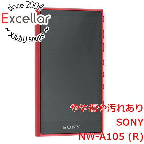 新品 [bn:8] SONY ウォークマン Aシリーズ NW-A105(R) レッド/16GB