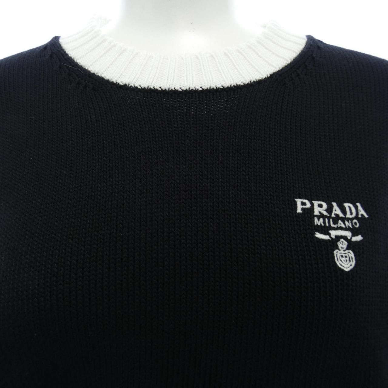 プラダ PRADA ニット コットン クルーネック セーター