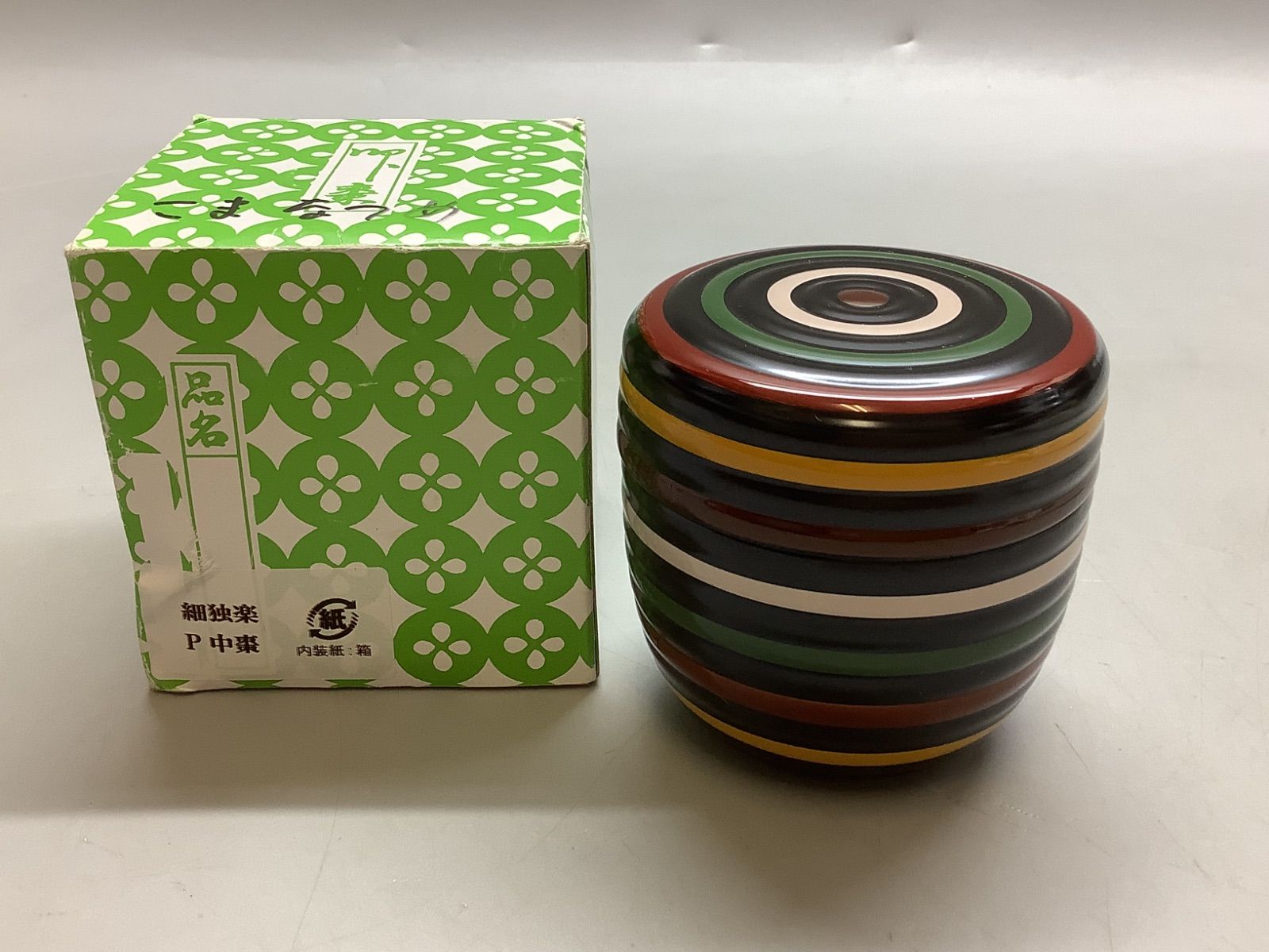 K716  配送料無料　棗　茶入　茶道具　在銘 Amazon.co.jp: 茶道具 在銘 棗 大棗 茶入 茶壺 蓋 高級材質 箱