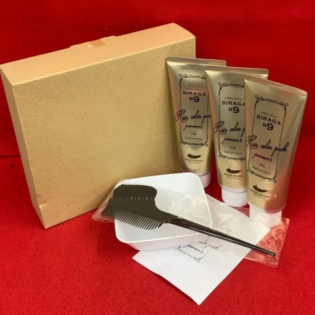 2025年最新】シラガレスキュー ヘアカラーパック プレミアム 200gの