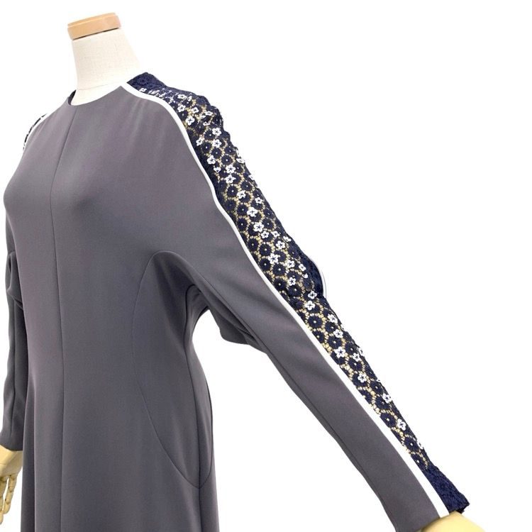 osmanthus motif embroidery dress mame マメクロゴウチ Osmanthus