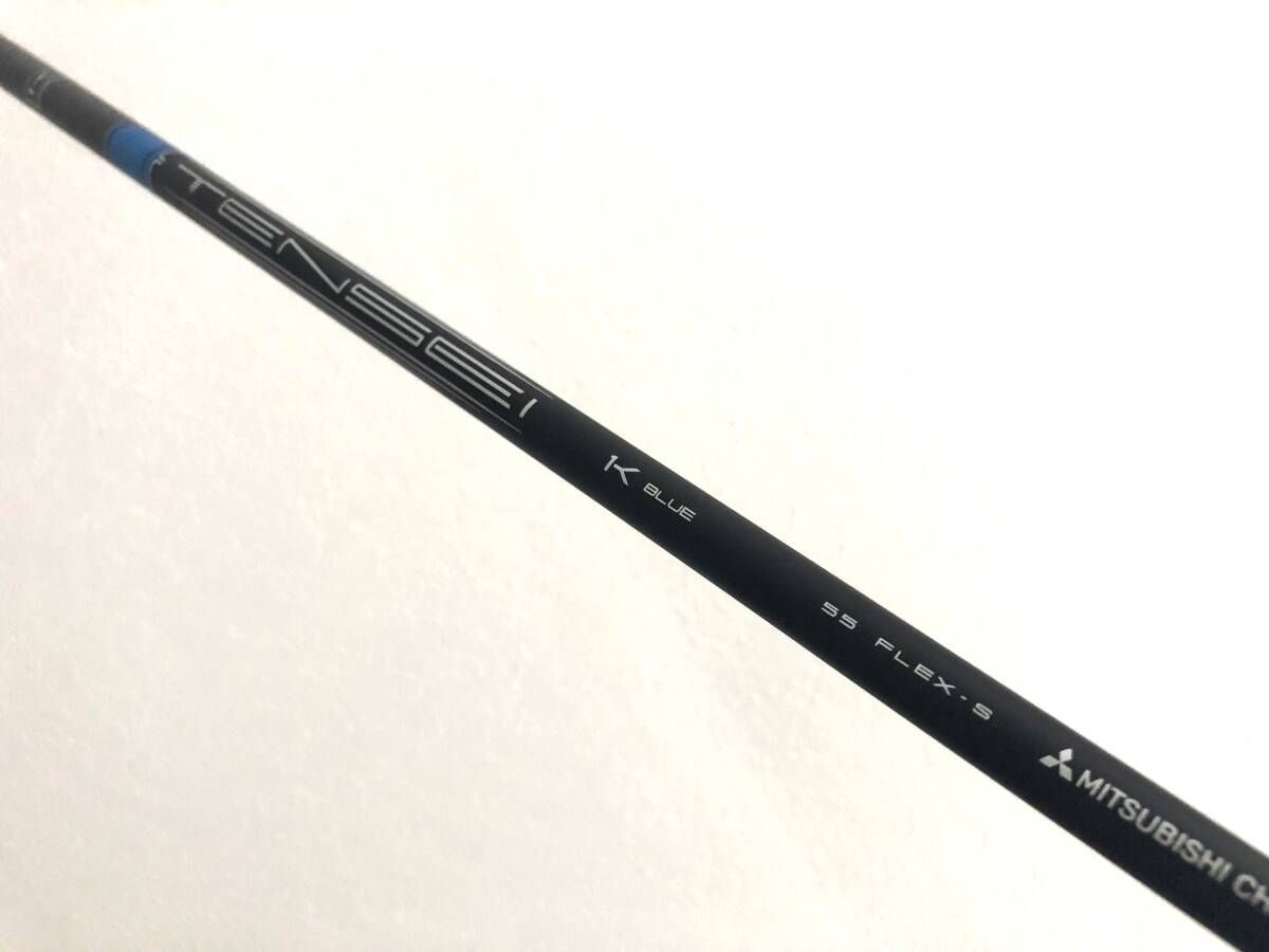 美品 最新 タイトリスト スリーブ付 テンセイ 1K ブルー 55 S 1W