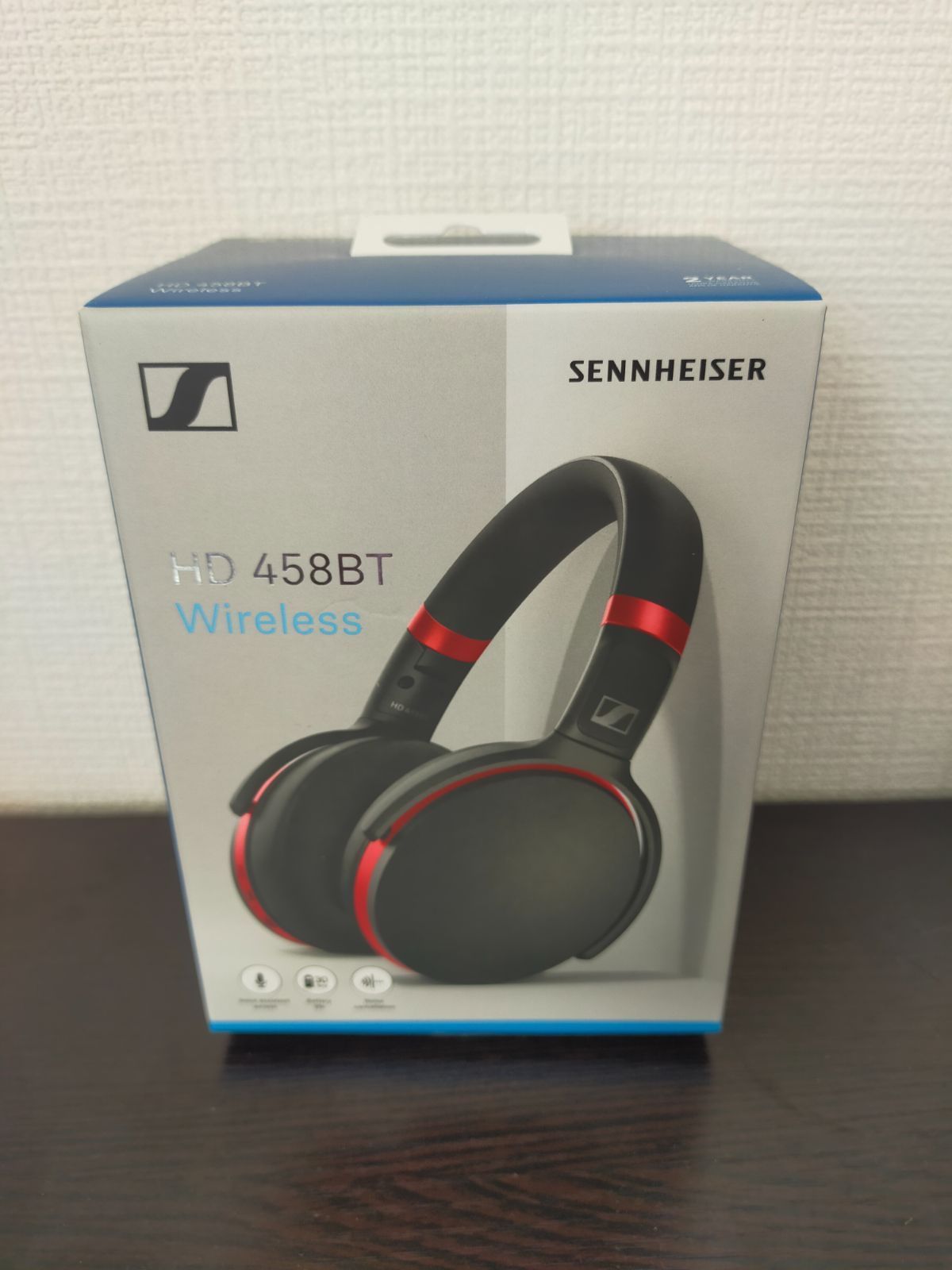 Sennheiser HD 458BT ノイズキャンヘッドホン 新品未開封品 SENNHEISER