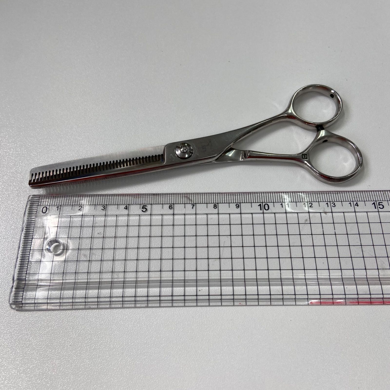 内海 UTSUMI WT60 40 セニングシザー すきバサミ 日本製 散髪 理容師 美容師 STEELWINDOWSANDDOORS_COM