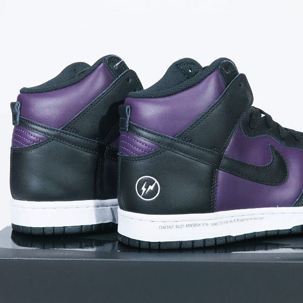 NIKE ナイキ x Fragment Design フラグメント デザイン NIKE DUNK HI/F (FRAGMENT DESIGN/BEIJING) DJ0382 600 ダンク ハイ 北京 ペキン スニーカー シューズ