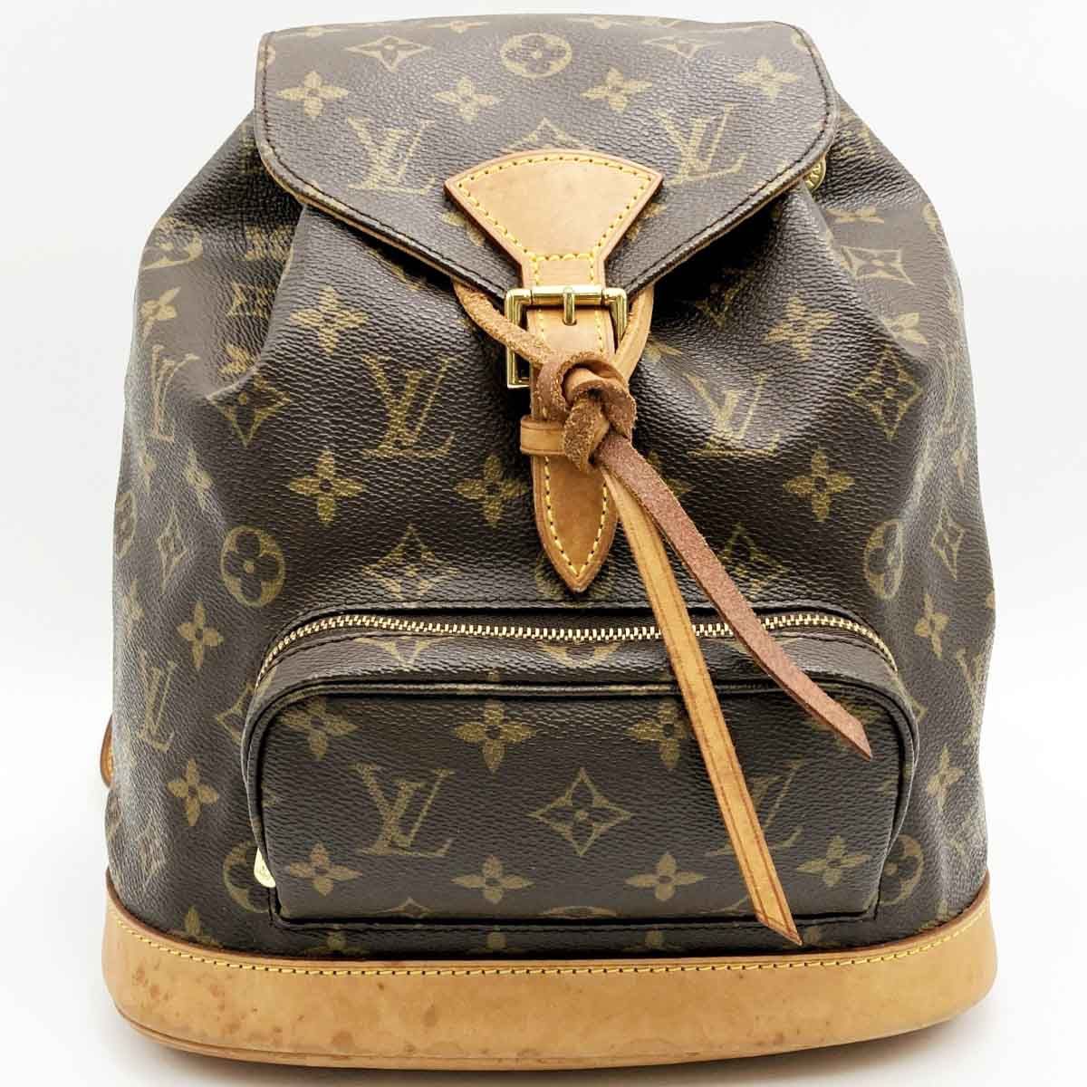 LOUIS VUITTON ルイ・ヴィトン モンスリMM モノグラム リュック