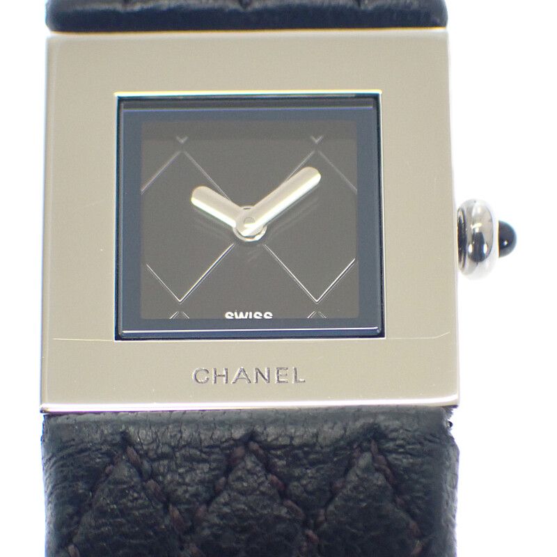 シャネル CHANEL マトラッセ ウォッチ H0116 腕時計 ステンレス
