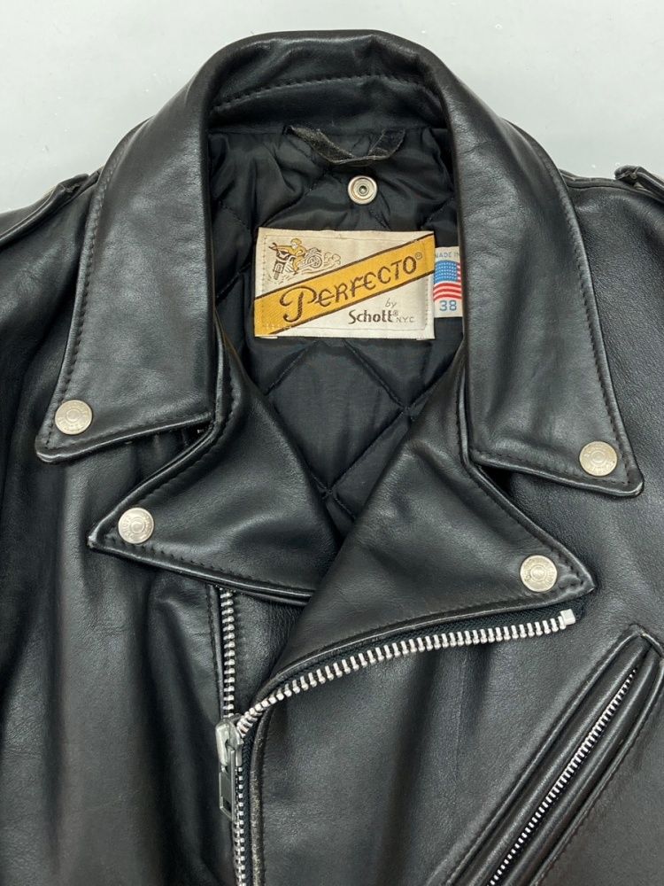 ショット SCHOTT LEATHER JACKET レザー ジャケット ダブルライダース