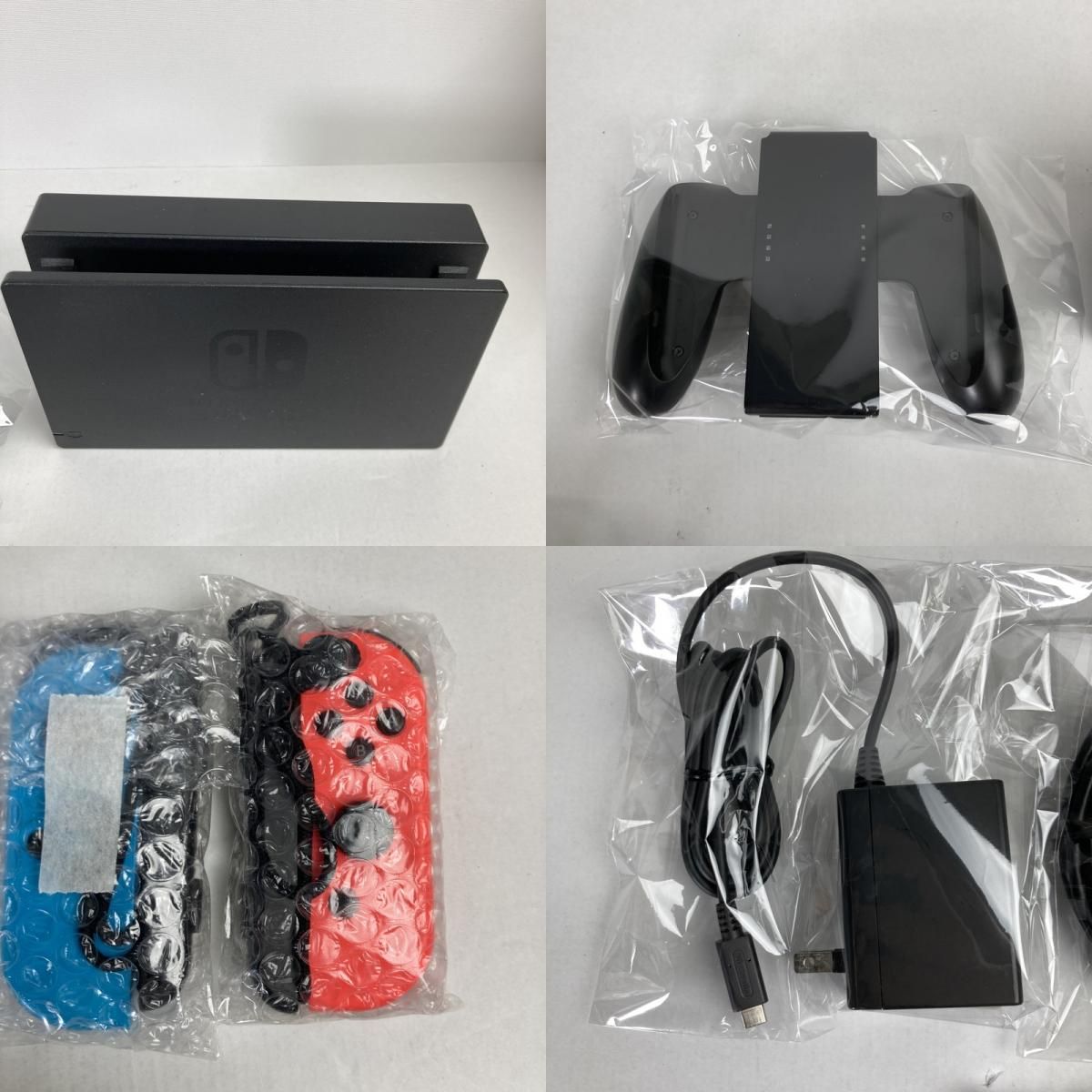 【美品】Nintendo Switch 本体 ネオンカラー 付属品完備 付属品完備】Nintendo Switch本体（美品）