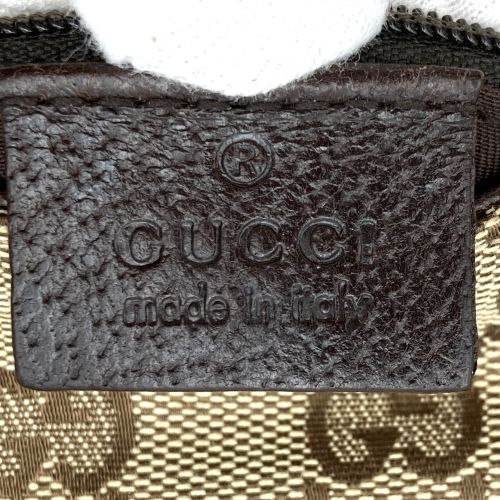 GUCCI】 グッチ GG柄 ウエストバッグ ウエストポーチ ボディ