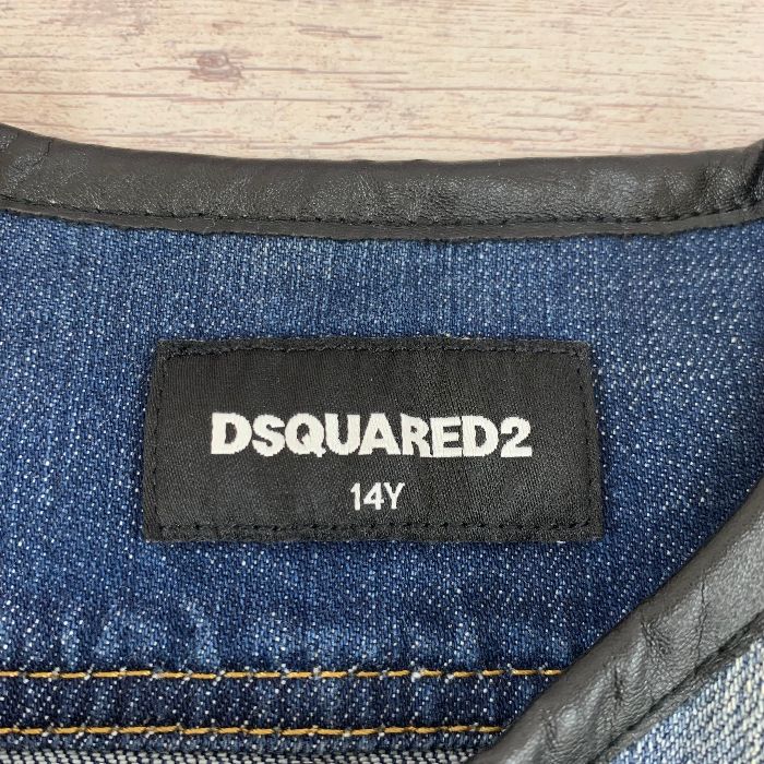 未使用 タグ付き ディースクエアード DSQUARED2 デニムジャケット G 