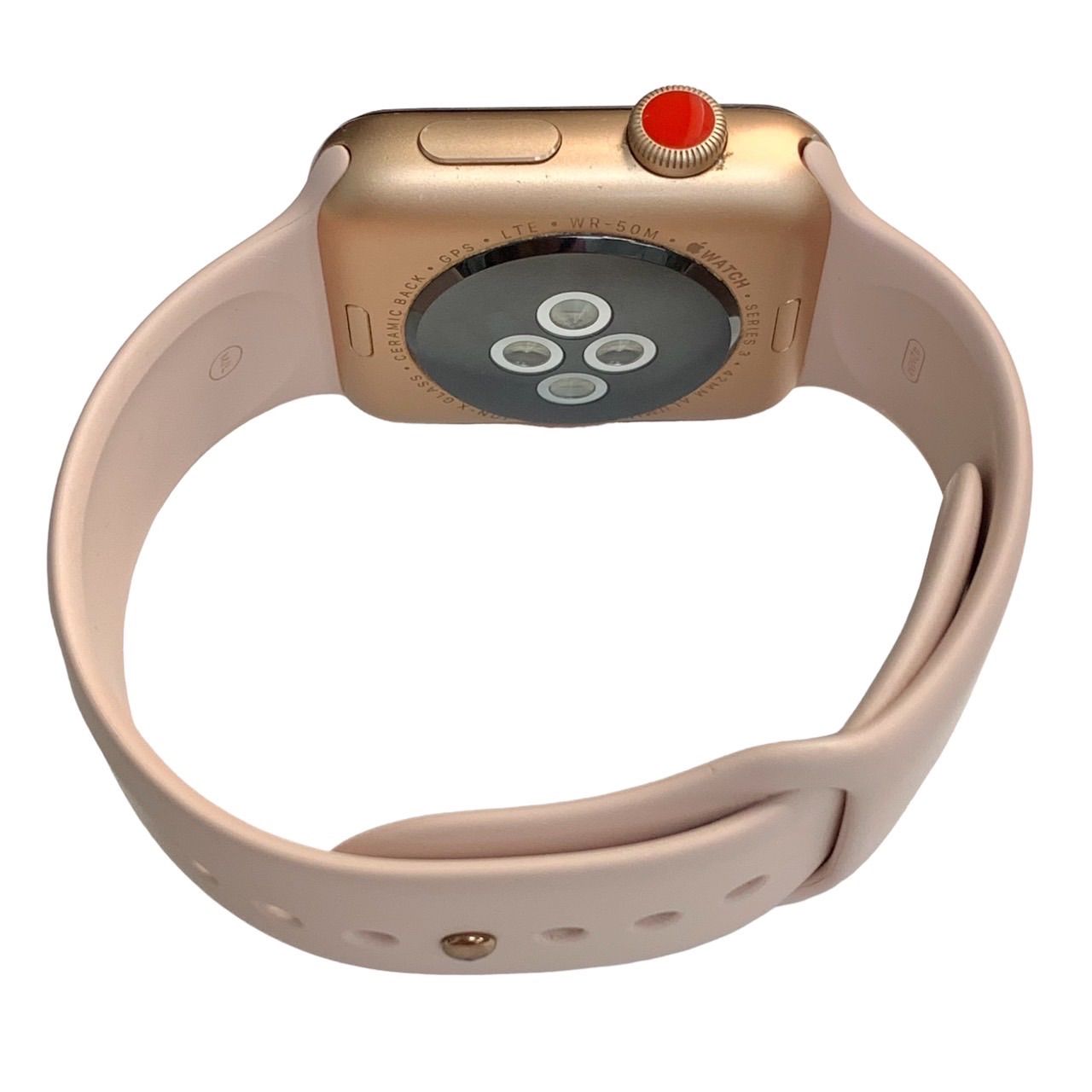 美品⭐️アップル ウォッチ】 シリーズ 3 (GPS) 42MM Apple Watch SERIES 3 ケースH42×W36.5mm  GPS・LET・WR50M 容量16GB バッテリー最大容量現状90%（AYA） - メルカリ