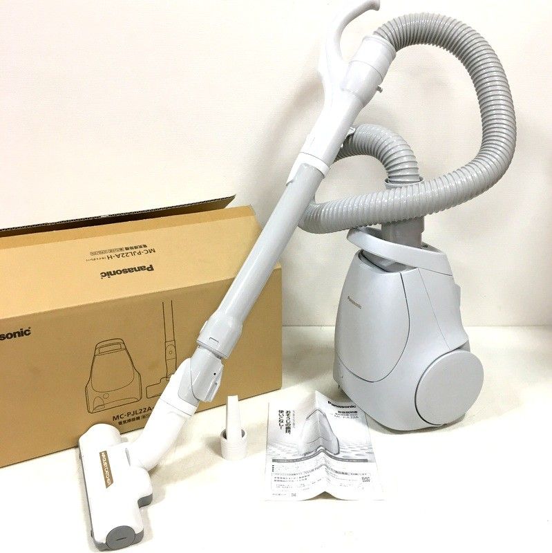 品質は非常に良い 美品 紙パック MC-PJL22A-H 電気掃除機 パナソニック Panasonic 掃除機・クリーナー