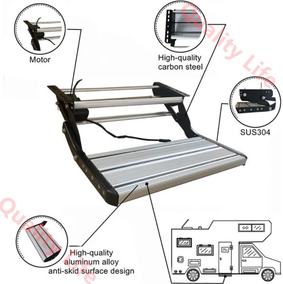 自動伸縮式ステップ