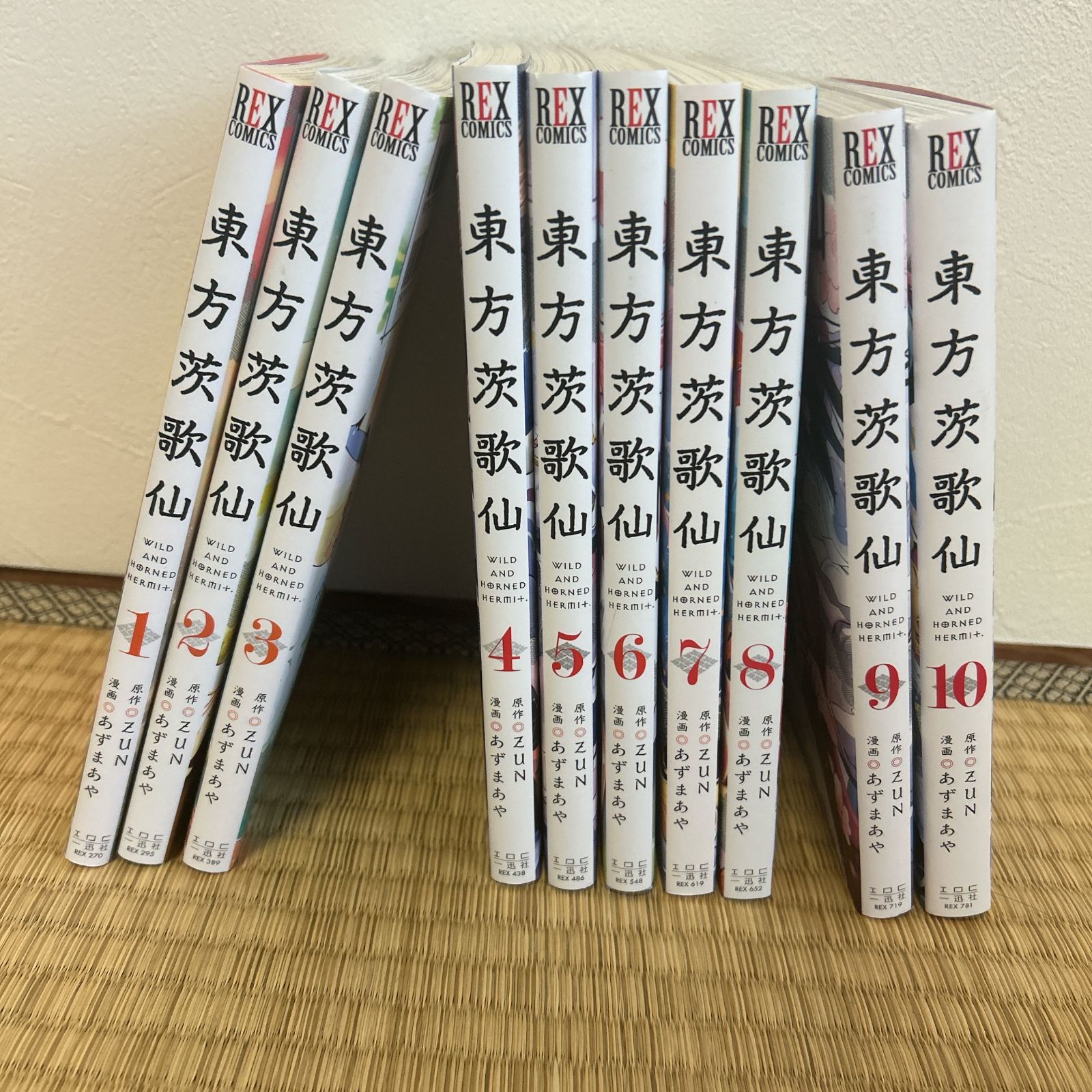 東方茨歌仙 1～10巻 全巻セット 10巻特装版 東方茨歌仙 Wild and Horned Hermit. 10巻まとめセット！ 全巻