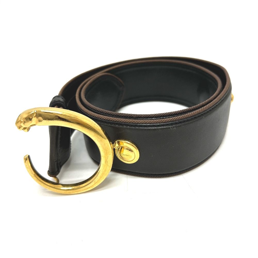 CARTIER カルティエ ベルト パンテール レザー - メルカリ