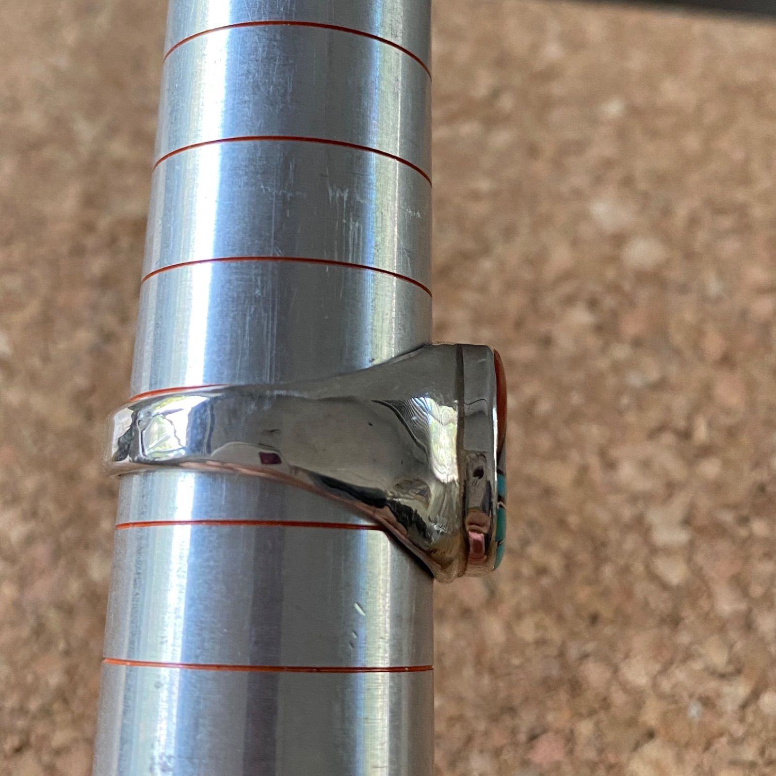 ズニ族リング ズニ族 Yelmo Natachu インレイ リング 19号