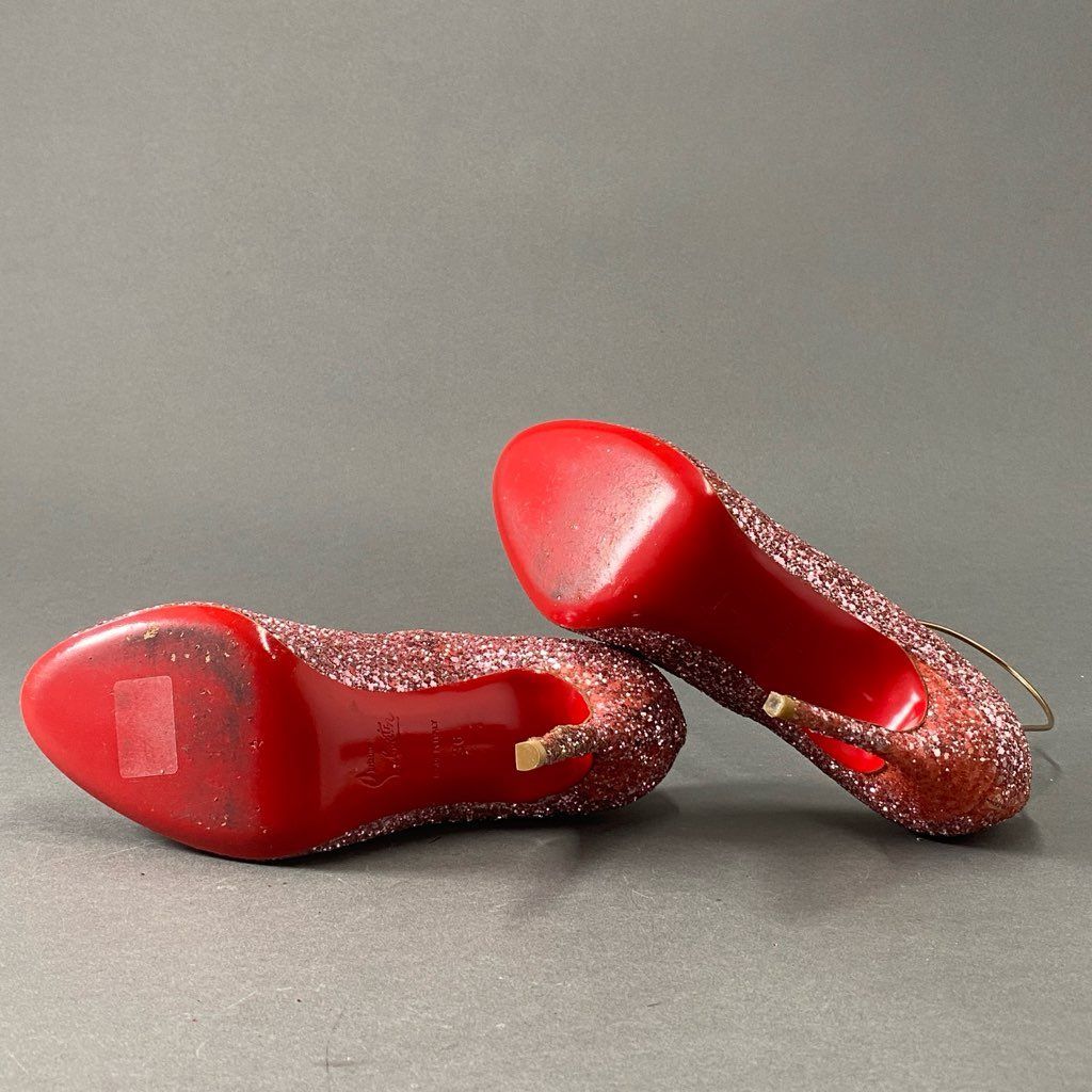 4d21 Christian Louboutin クリスチャン ルブタン グリッター