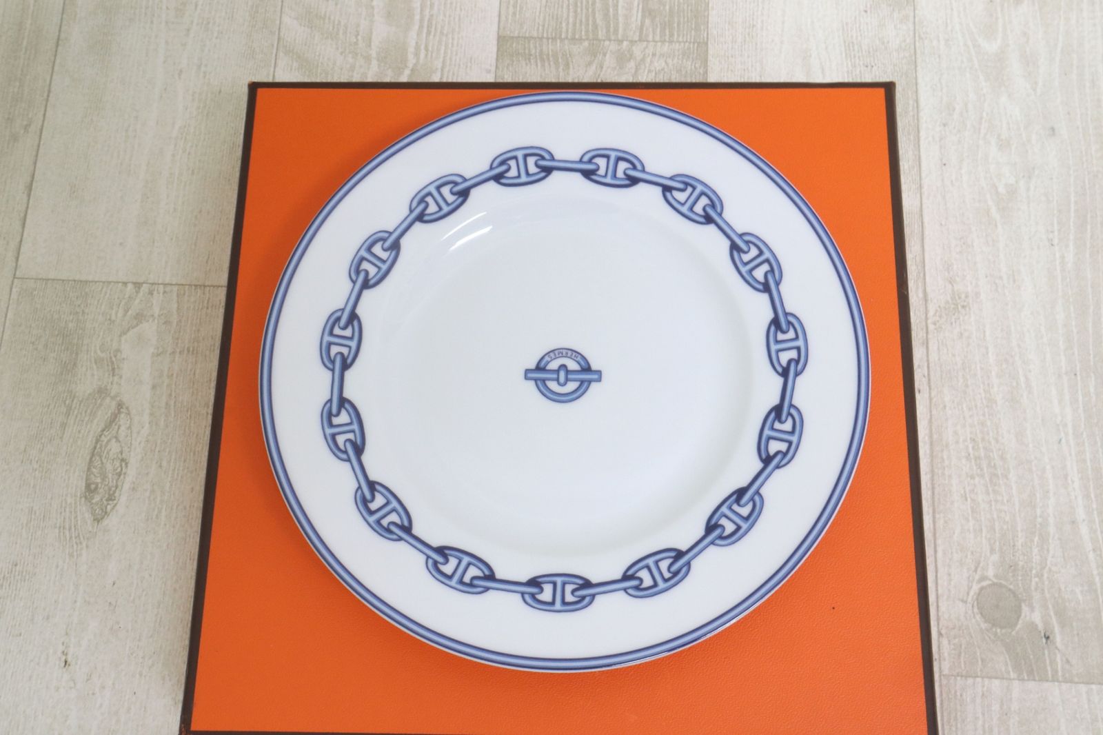 HERMES エルメス シェーヌダンクル プレート 16.5㎝ ※箱あり - メルカリ