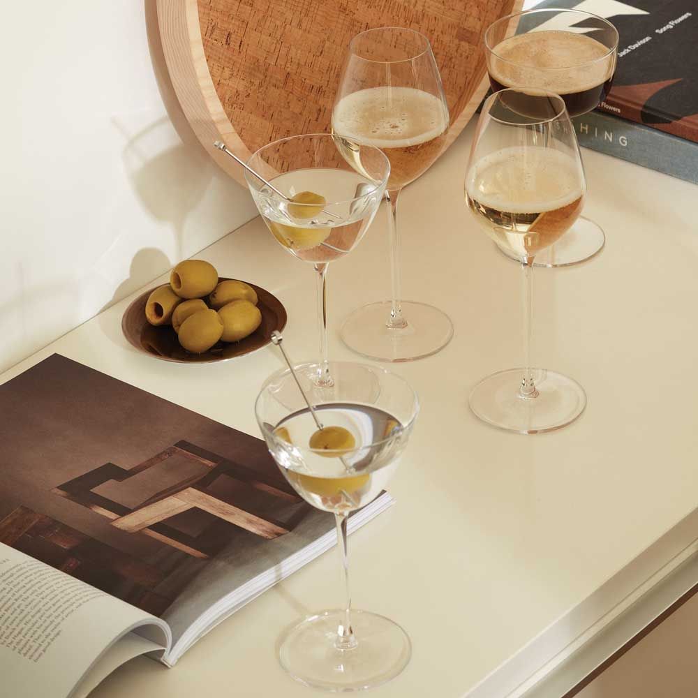  LSA Borough LBG 08 G 1619-07-301 セット 195 ml エルエスエー マティーニ カクテルグラス クリア カクテルグラス アルコールグラス