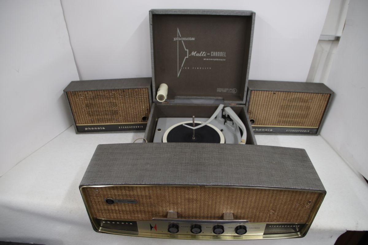 Phonola フォノラ 2262 Record Player レコードプレイヤー |17300