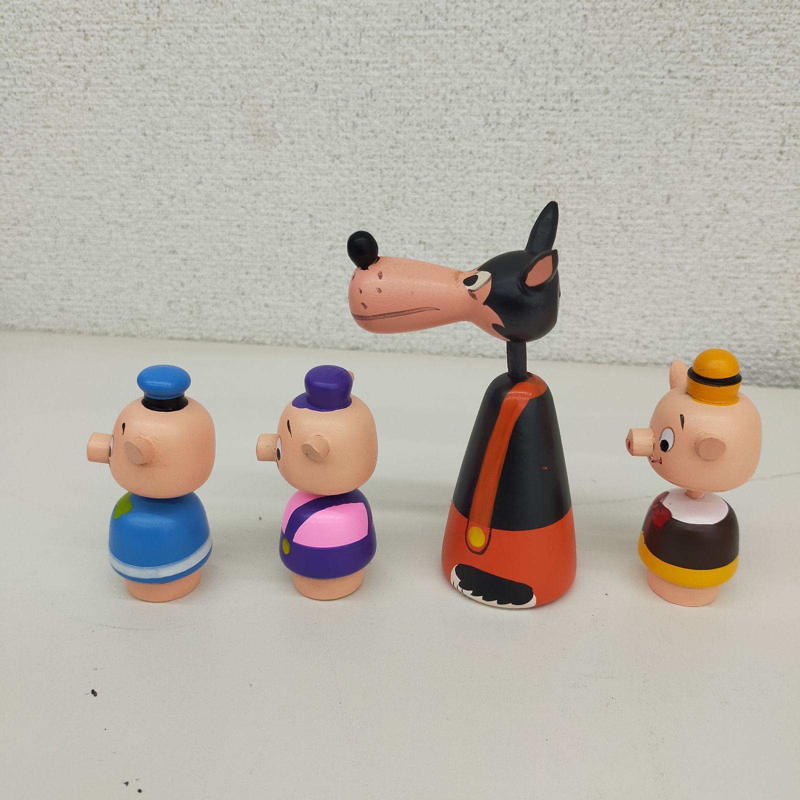 昭和レトロ ヴィンテージ ディズニー・キャラクター まんがこけし17体