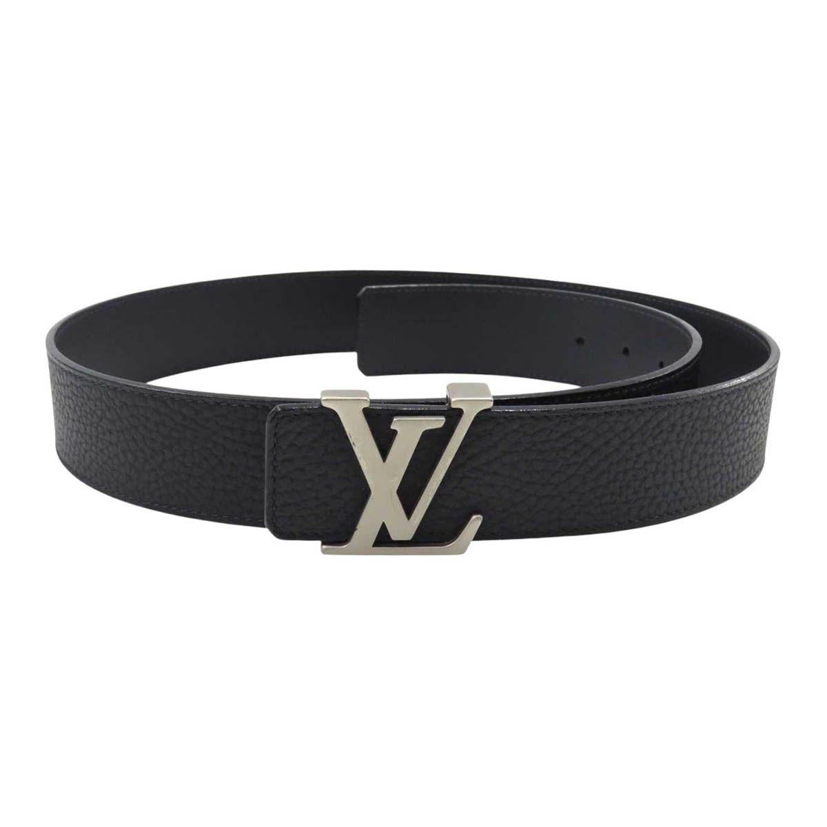 美品 ルイヴィトン ベルト リバーシブル モノグラム LVイニシャル ルイヴィトン LV イニシャル バックル リバーシブル ベルト 40MM M9124