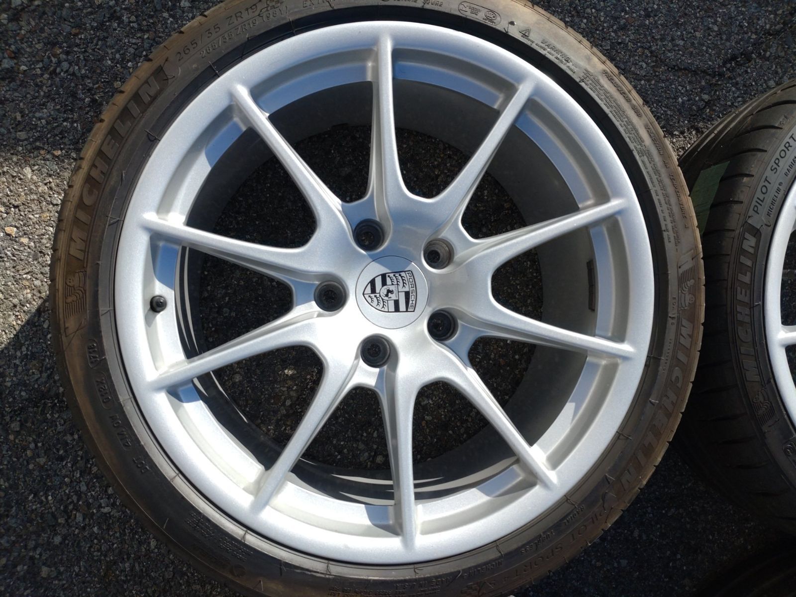 ポルシェ PORSCHE ボクスター ケイマンS 987 BBS 純正 19インチ 8.5J 55|10.0J 42 PCD130-5H ＆235|35R19 265|35R19 4本