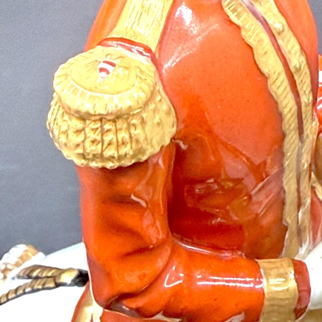 美品 アウガルテン フィギュリン スペイン乗馬学校 馬 クールベット